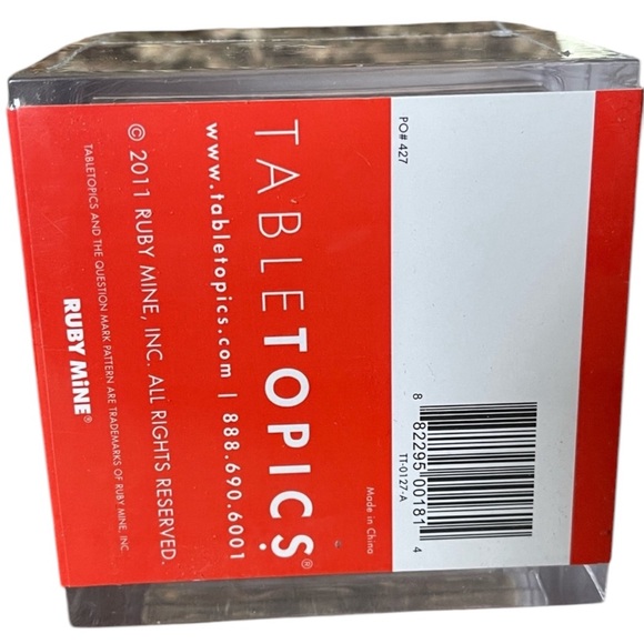 Do-It-Yourself Therapy Table Topics Questions To Start Great Conversations NEW - Picture 6 of 6